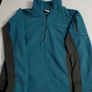 Columbia Womens half zip fleece sweatshirt